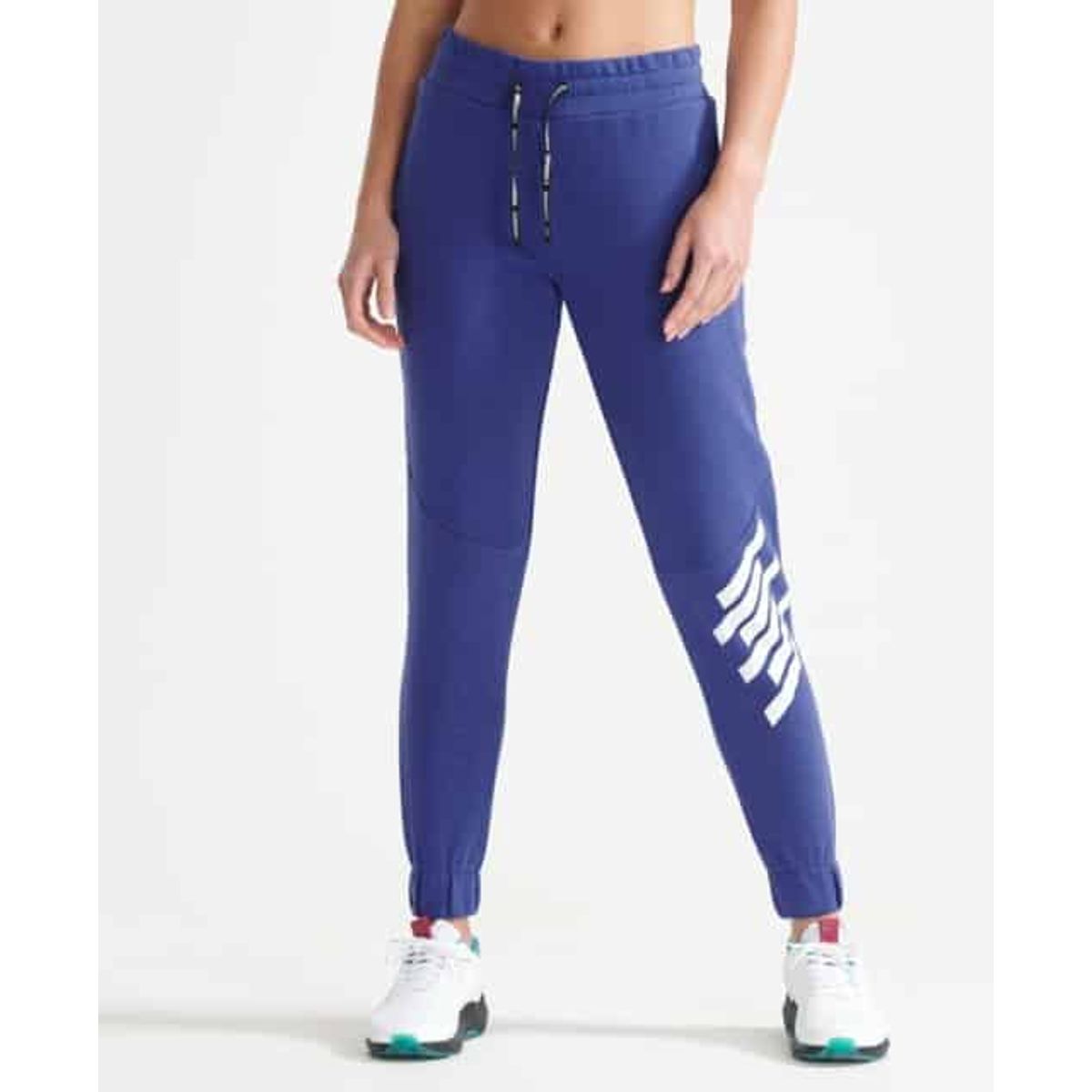 Kvinders SuperDry Sport - Train Core Joggers - Cobalt Blue XL