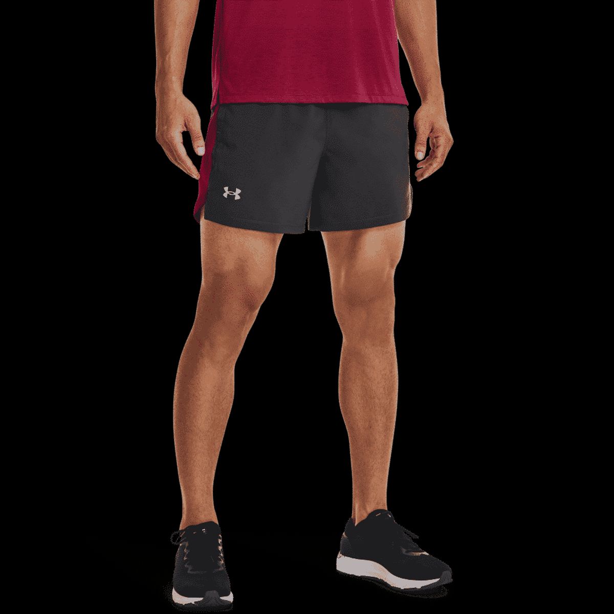 Mænds Under Armour - Launch Sw 5'' Short - Jet Gray XXL