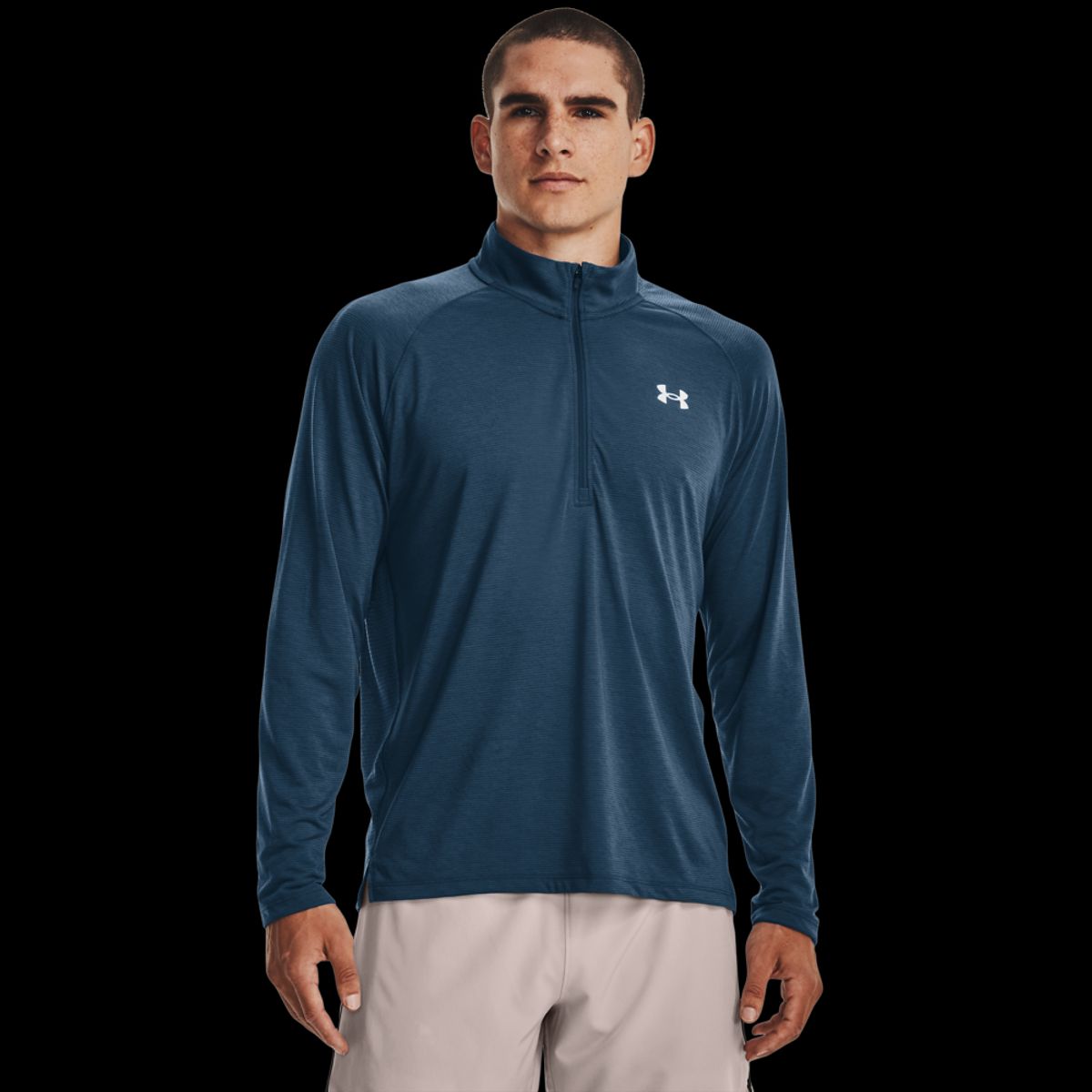 Under Armour Mænd - Streaker Run Half-zip - Petrol Blue L