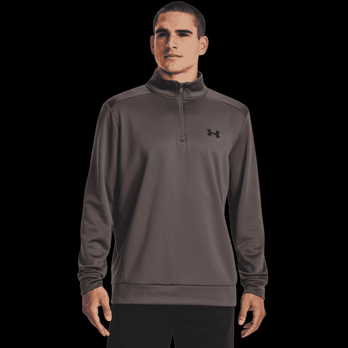 Under Armour Mænds - Armour Fleece 1/4 Zip - Fresh Clay L