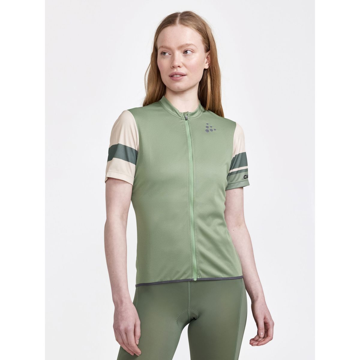 Craft Kvinder - Core Endur Logo Jersey - Jade / Ecru XS