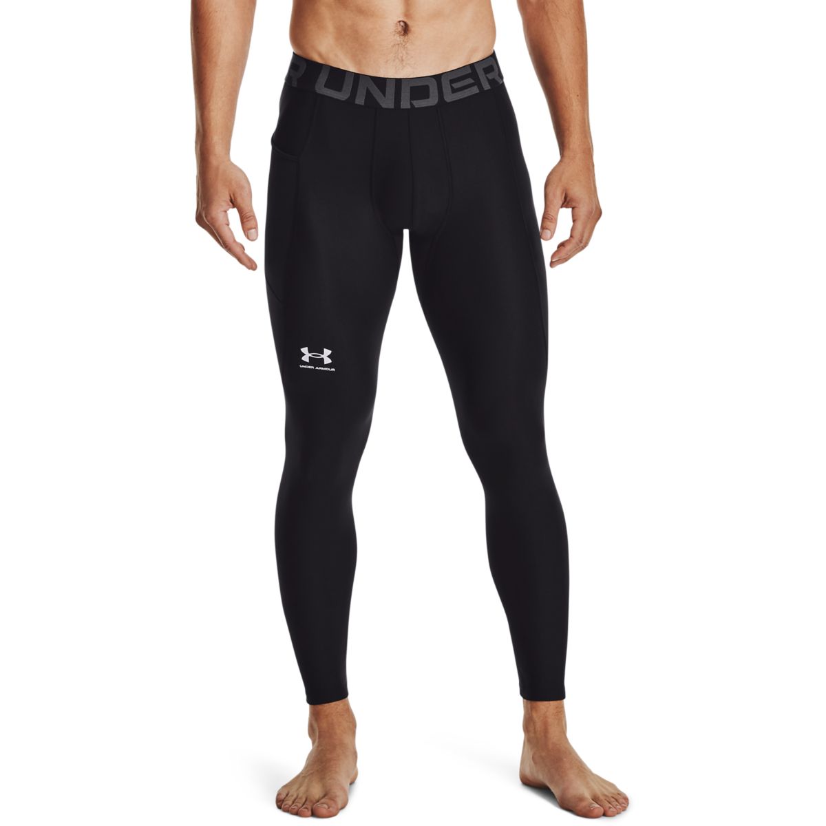 Under Armour Mænds - HeatGear Leggings - Sort L