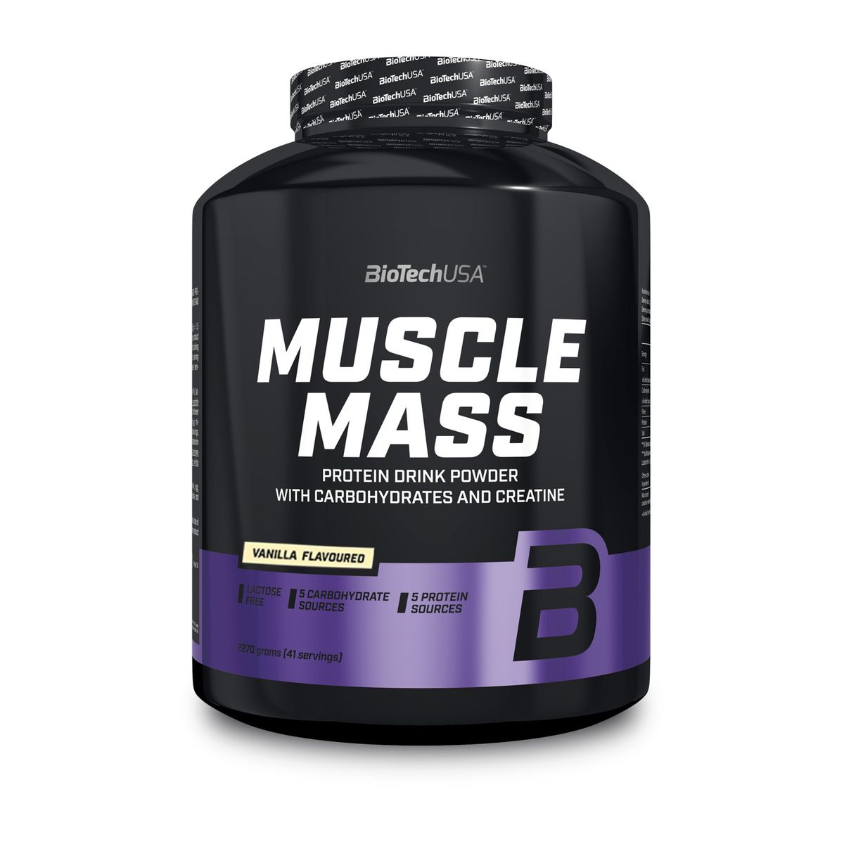 BioTech USA - Muscle Mass Vanilje - 4000g