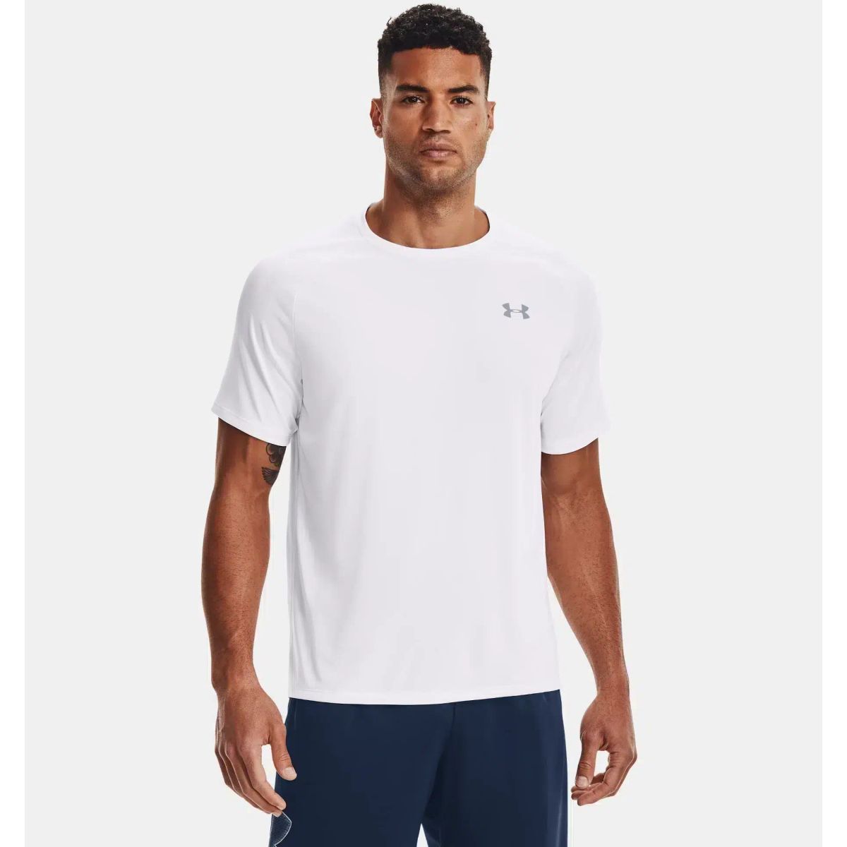 Mænds Under Armour Tech 2.0 T-shirt - White XXL