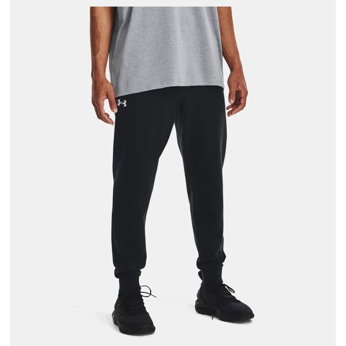 Mænds Under Armour - Rival Fleece Joggers - Black S