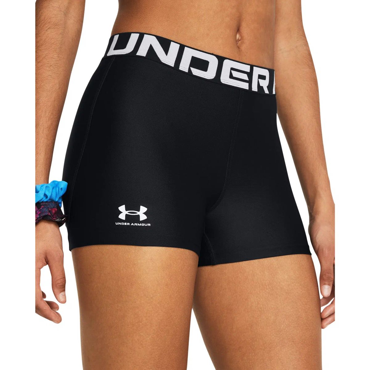 Kvinders Under Armour - HeatGear Authentics Shorty - Black XL