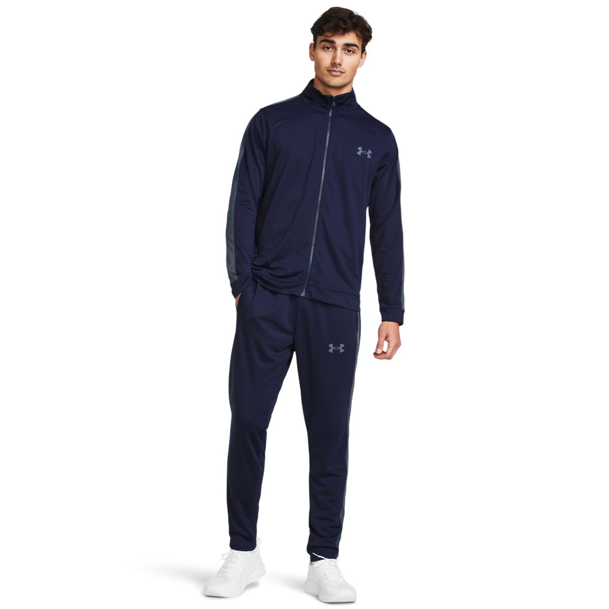 Mænds Under Armour - Knit Track Suit - Midnight Navy S