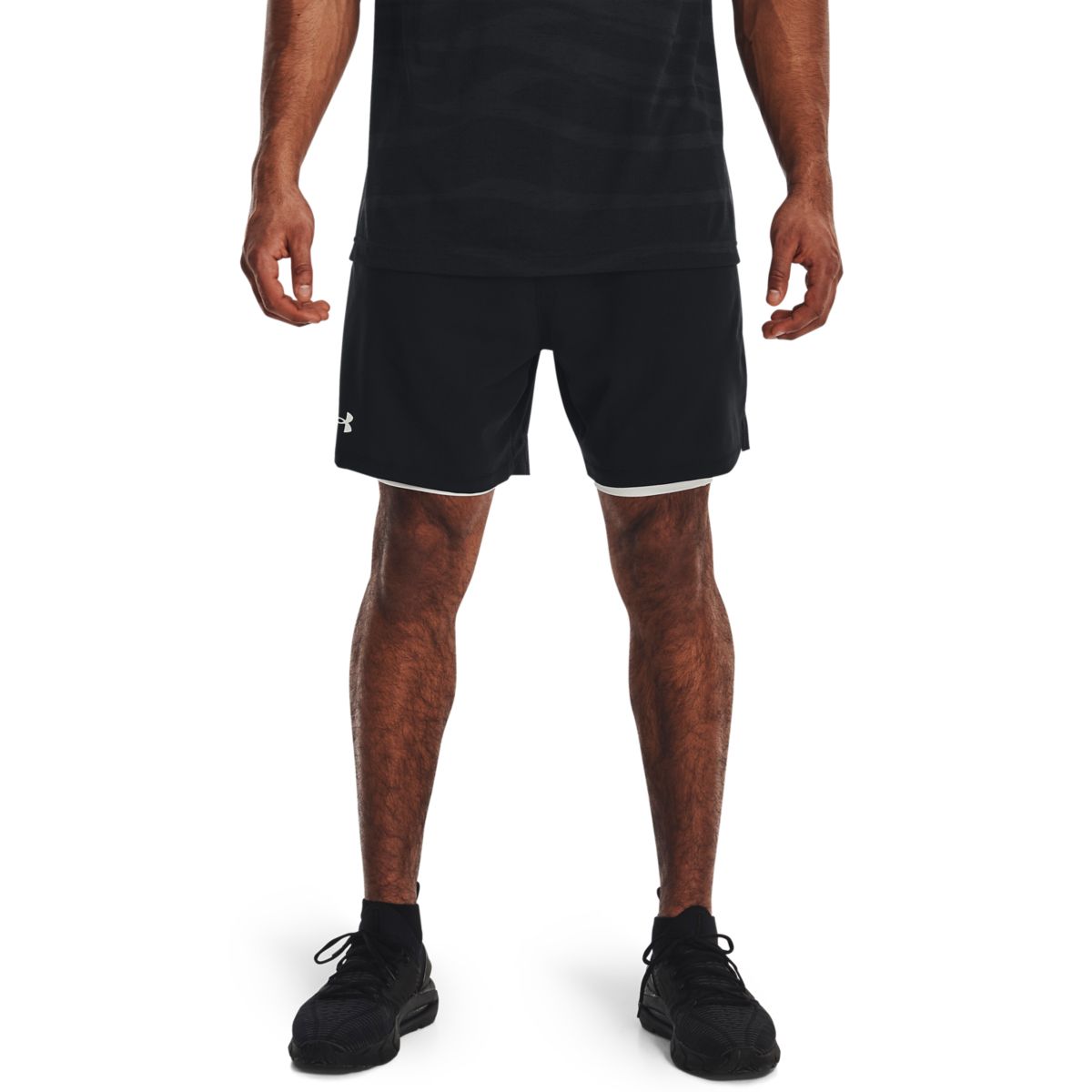 Under Armour Mænd - Vanish Woven 2-in-1 Shorts - Black XS