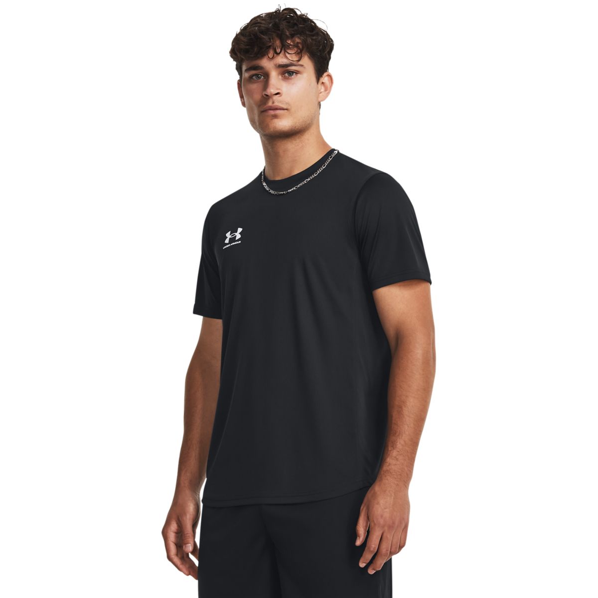 Under Armour Mænd - Challenger Train Short Sleeve - Black XL