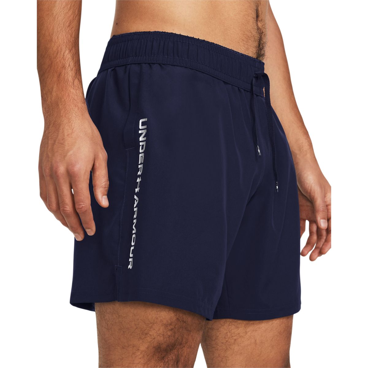 Under Armour Mænd - Woven Woodmark Shorts - Midnight Navy M