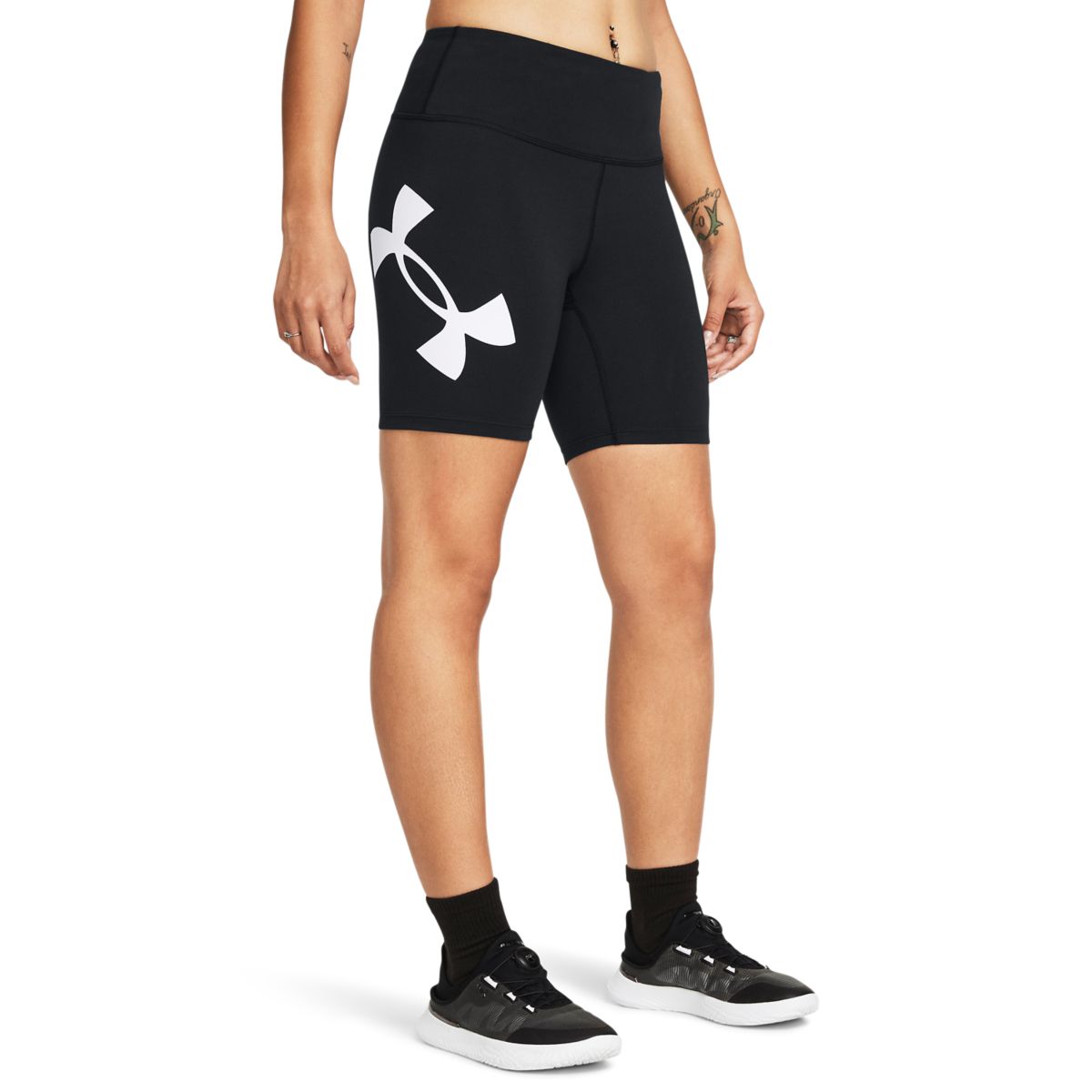 Kvinders Under Armour - Campus 7" Shorts - Black XL