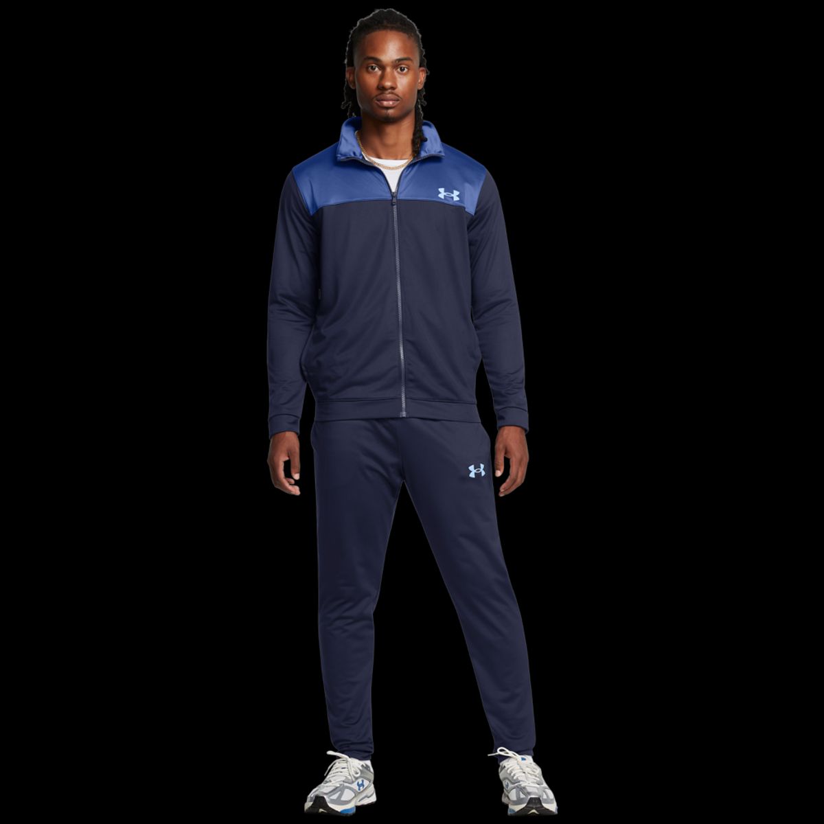 Under Armour Mænds - Rival Tracksuit - Midnight Navy / Tech Blue 3XL