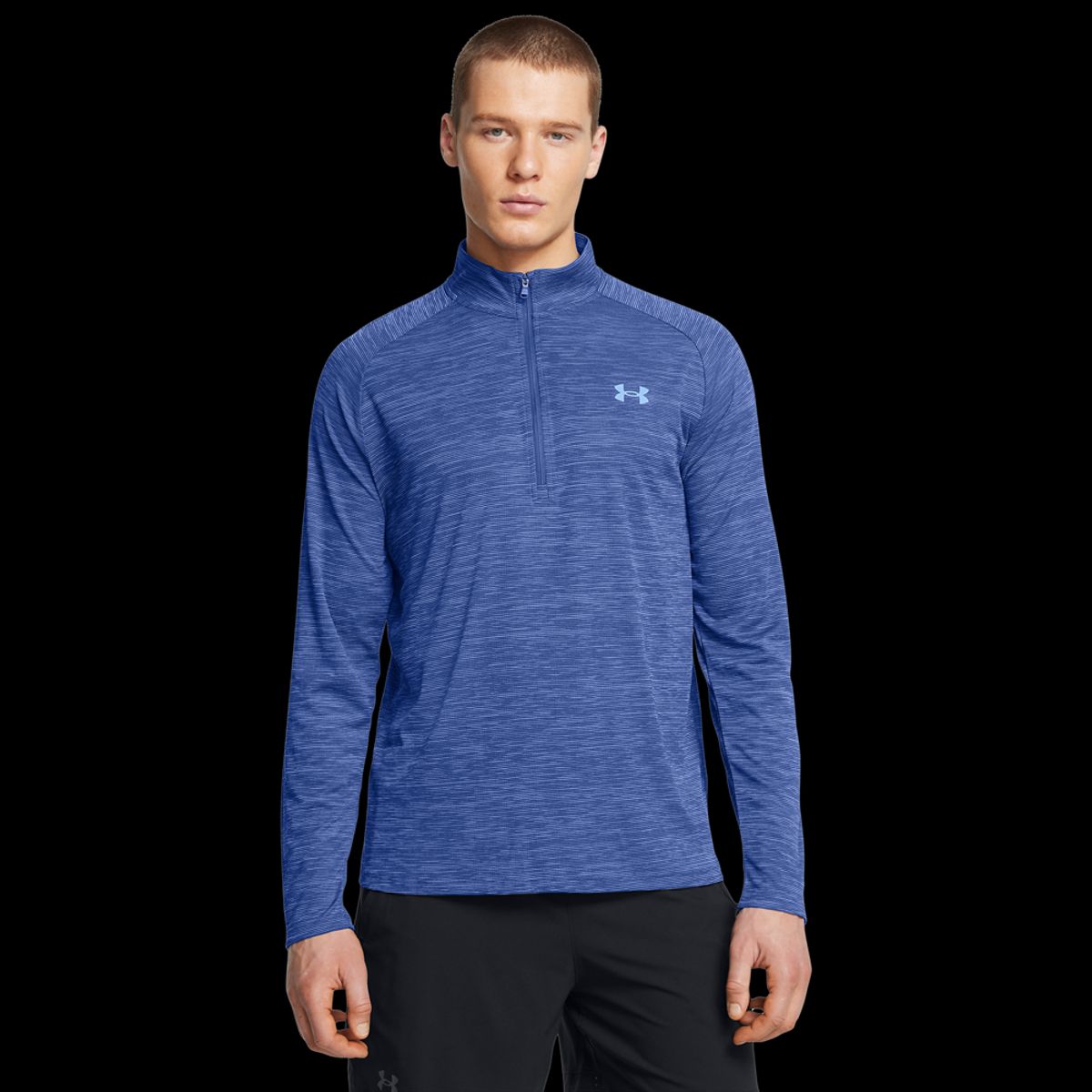 Under Armour Mænds - Tech Textured 1/2 Zip - Tech Blue S