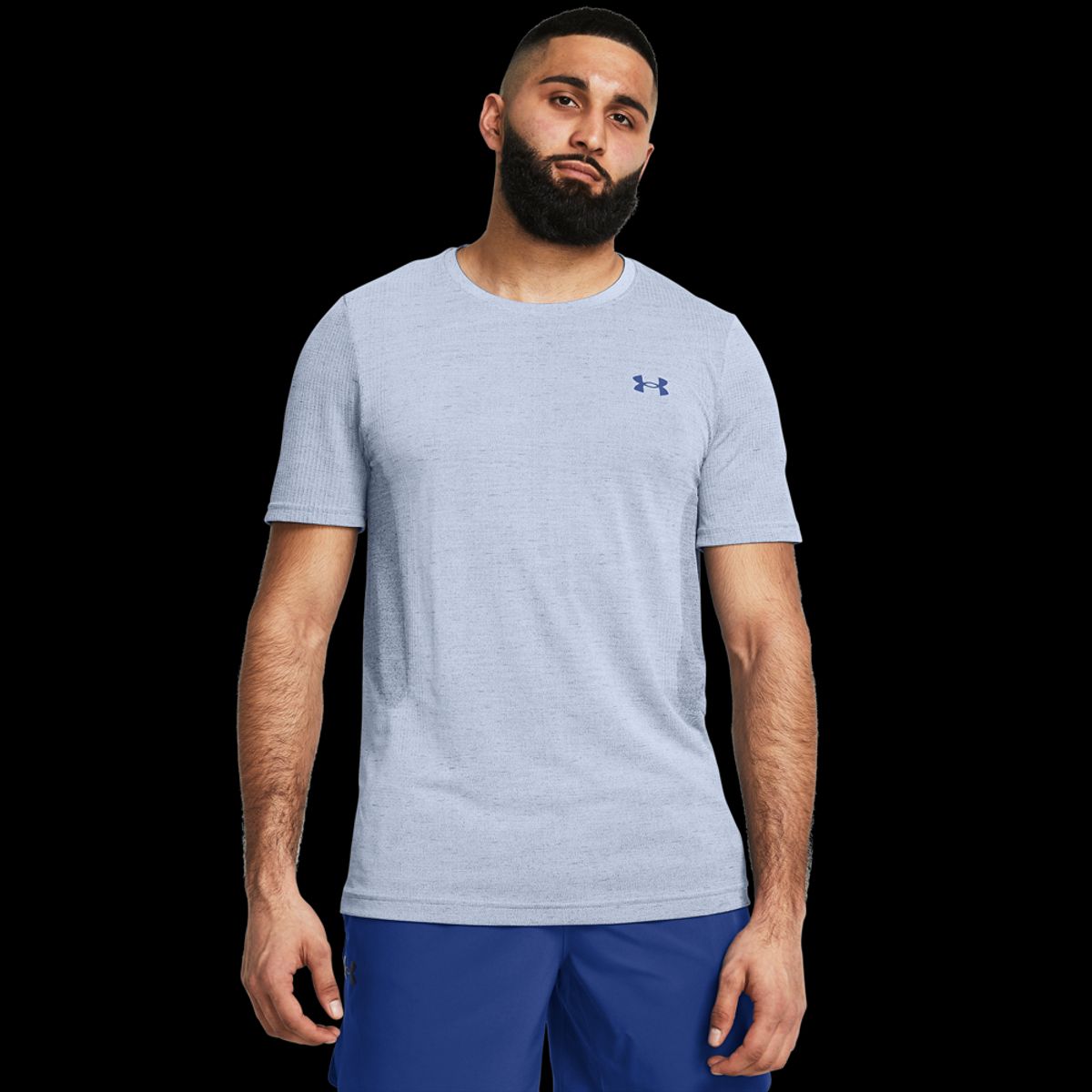 Under Armour Mænds - Vanish Seamless SS - Horizon Blue XXL