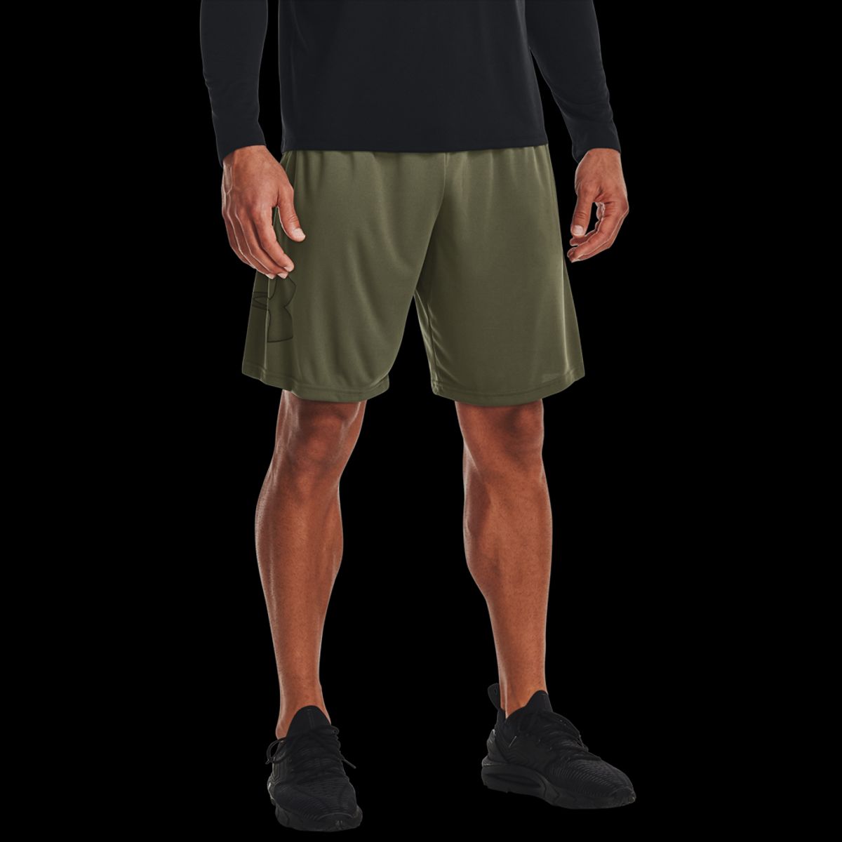 Mænds Under Armour - Tech Graphic Shorts - Marine Green M