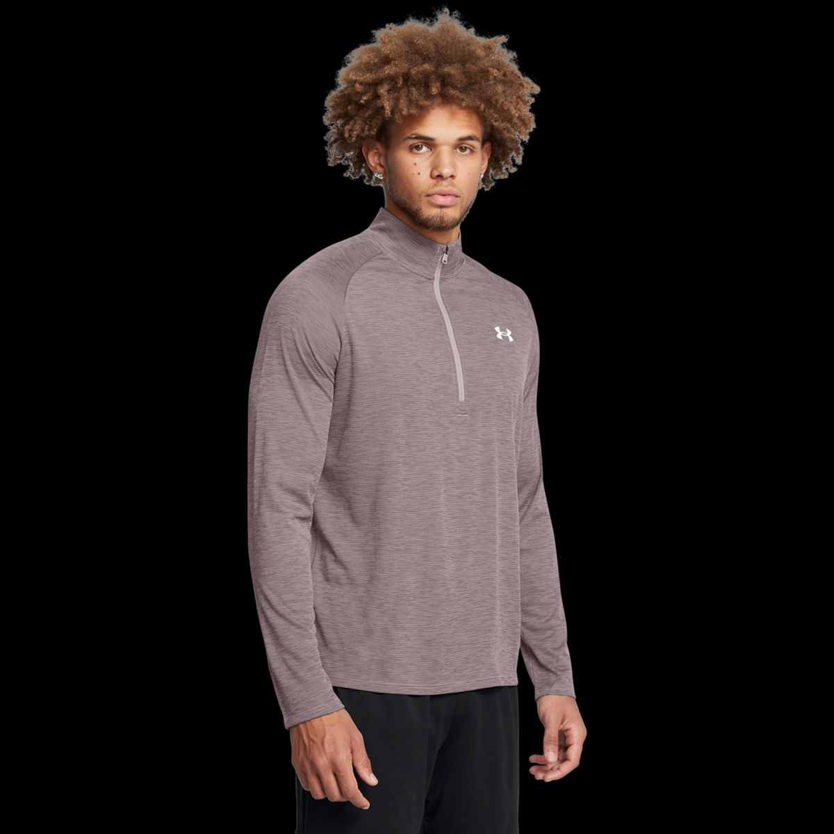 Under Armour Mænds - Tech Textured 1/2 Zip - Tetra Gray S