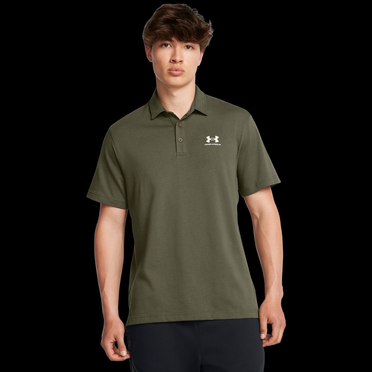 Under Armour Mænds - Icon Polo - Marine OD Green XXL