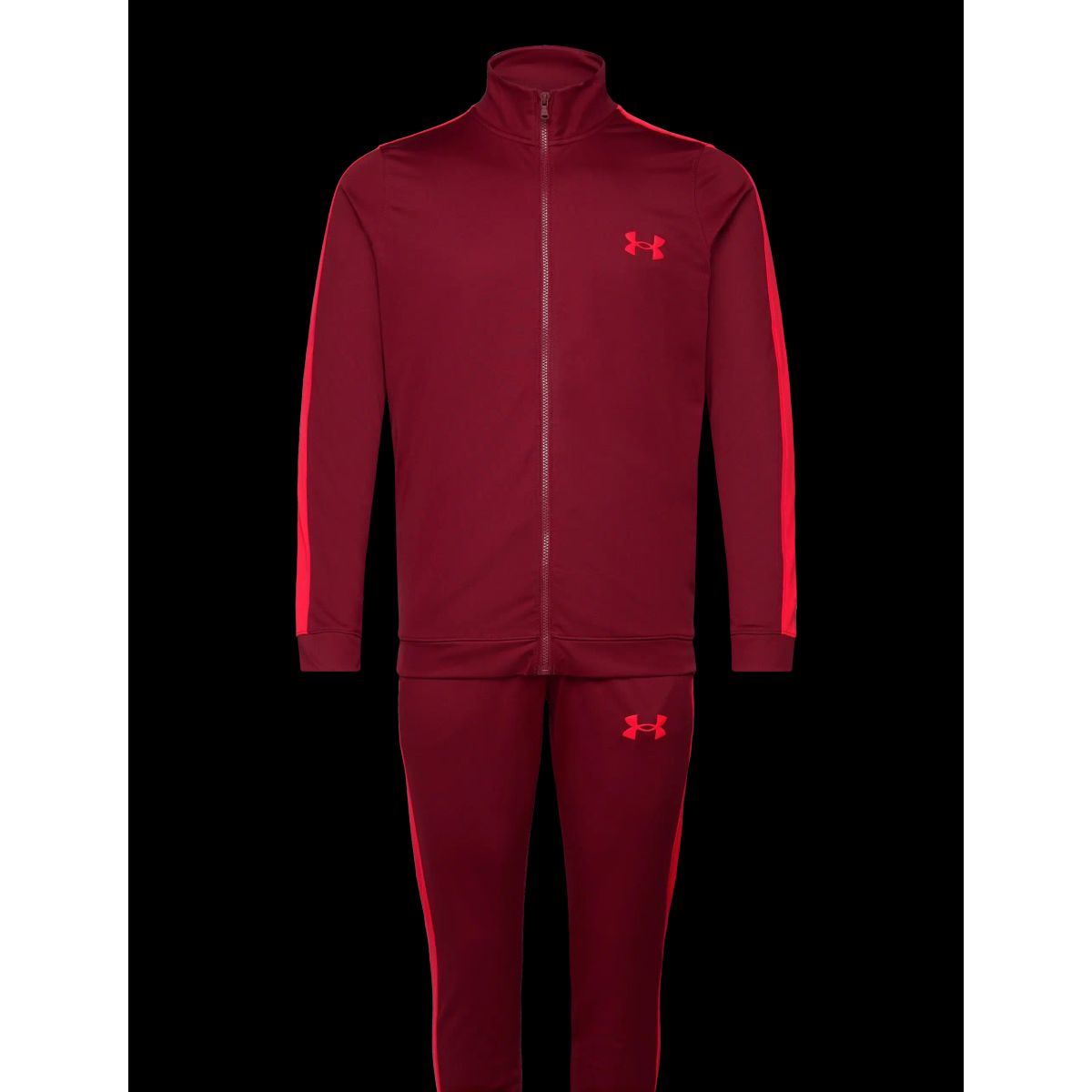 Mænds Under Armour - Knit Track Suit - Cardinal Red 3XL