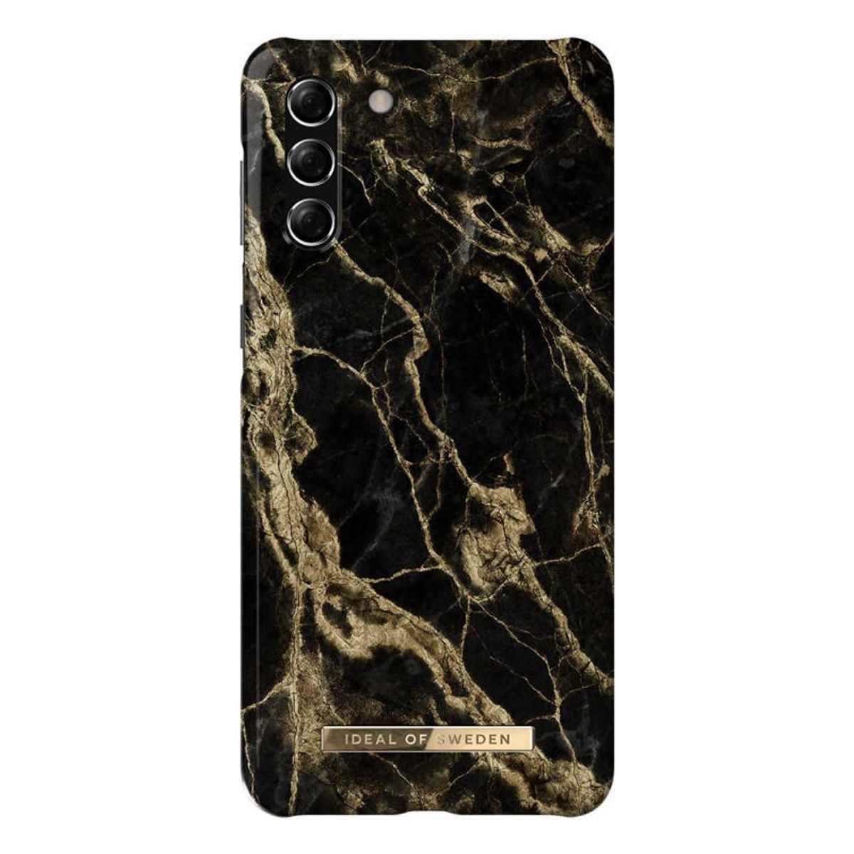 iDeal Of Sweden Samsung Galaxy S21+ Fashion Cover, Golden Smoke Marble