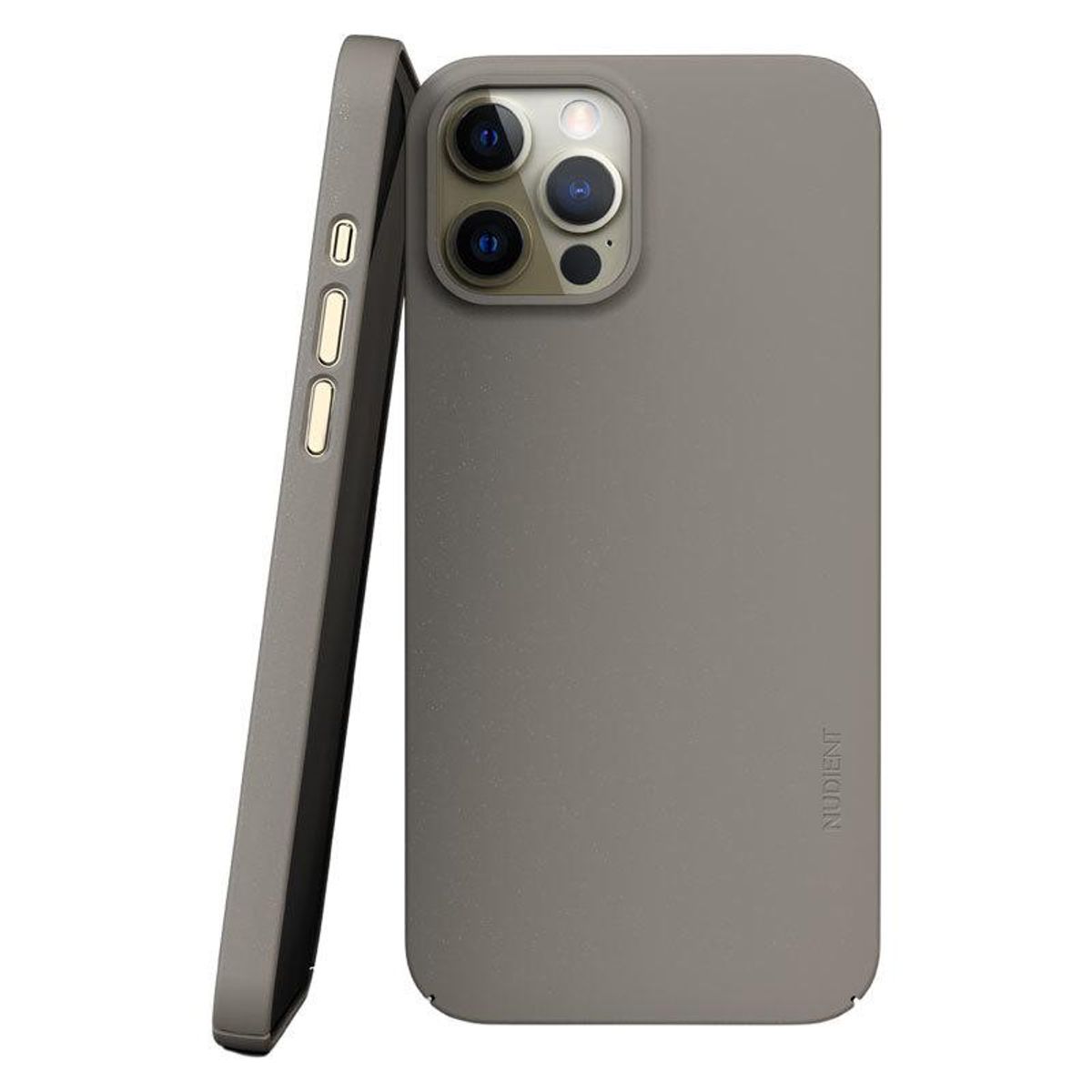 Nudient Thin Precise V3 iPhone 12 Pro Max, Clay Beige