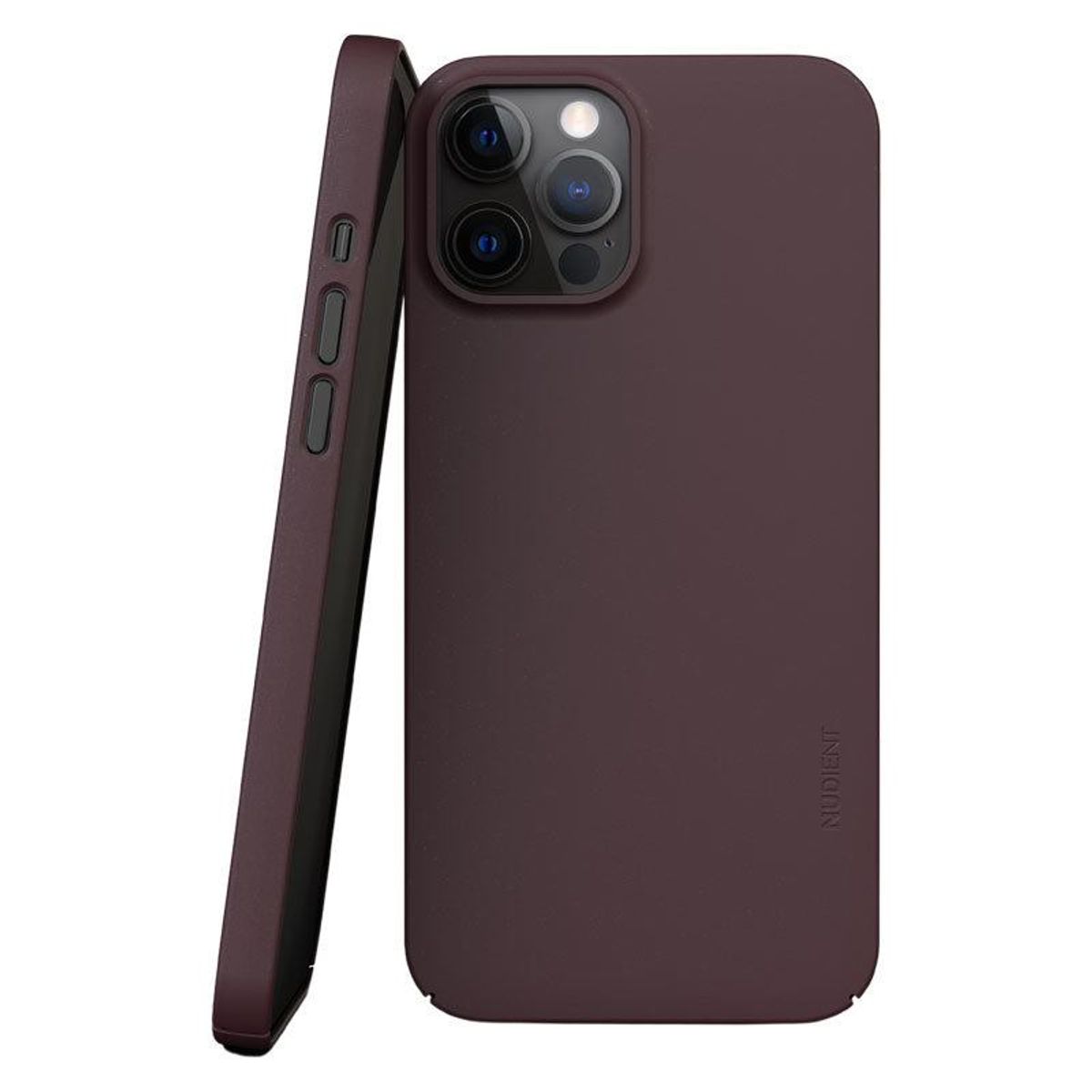 Nudient Thin Precise V3 iPhone 12 Pro Max, Sangria Red