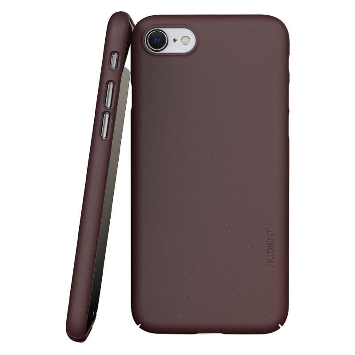 Nudient Thin Precise V3 iPhone 7/8/SE Cover, Sangria Red