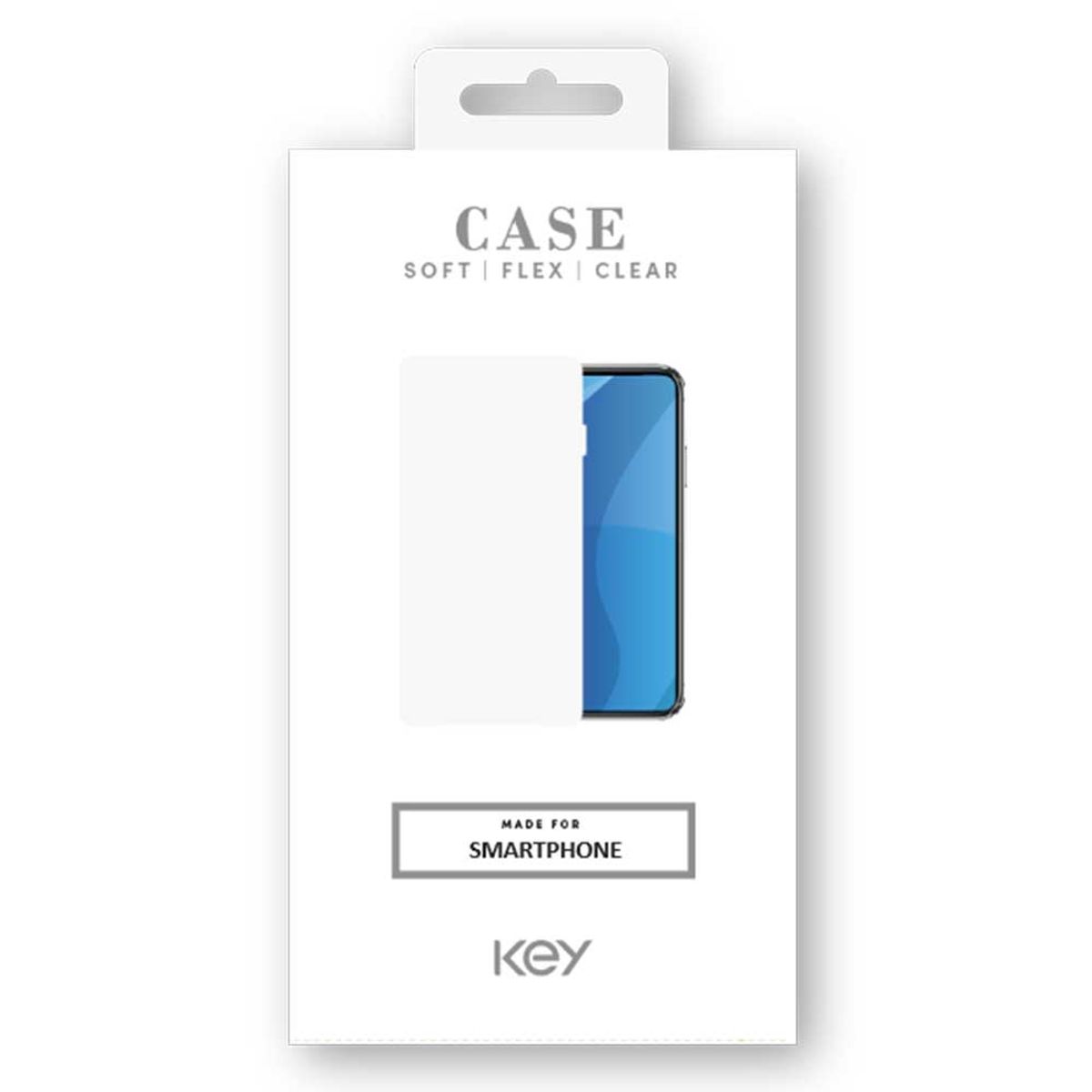 KEY Case Soft TPU cover til Samsung Galaxy S10+, Gennemsigtigt