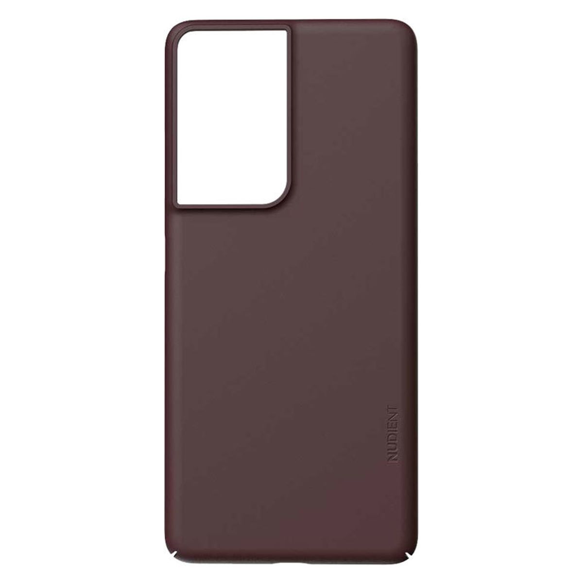 Nudient Thin Precise V3 Samsung Galaxy S22 Ultra Cover, Sangria Red