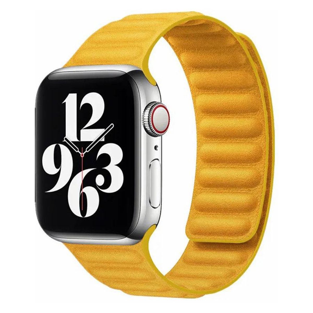 Lippa Apple Watch finewoven rem 38/40/41, Gul