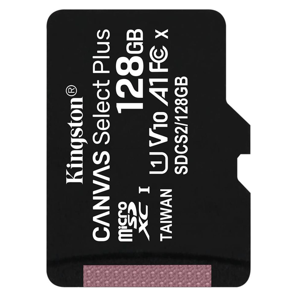 Kingston 128GB MicroSD Kort 100 Mb/S