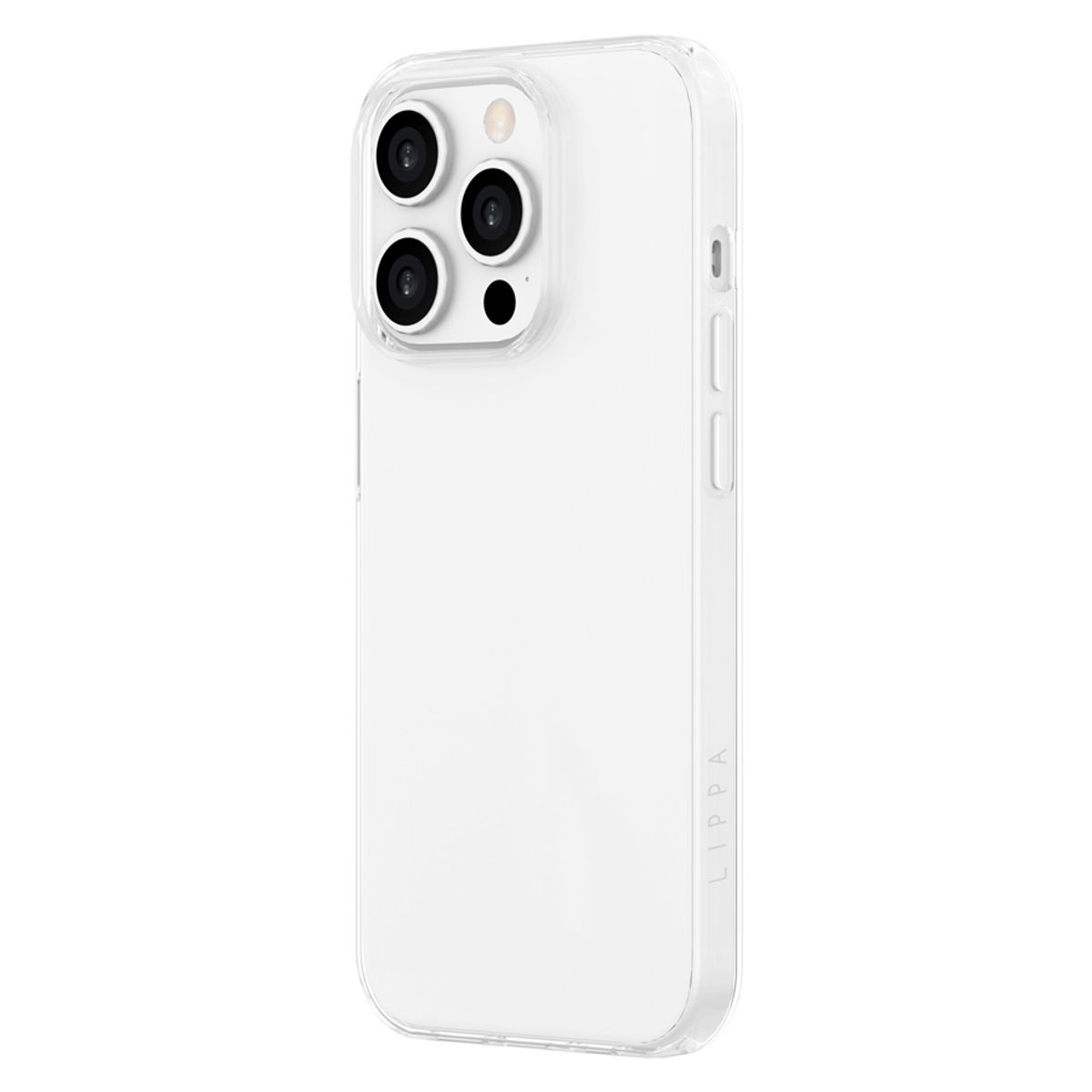 Lippa iPhone 15 Pro Cover, 1 mm Slim TPU, Gennemsigtig