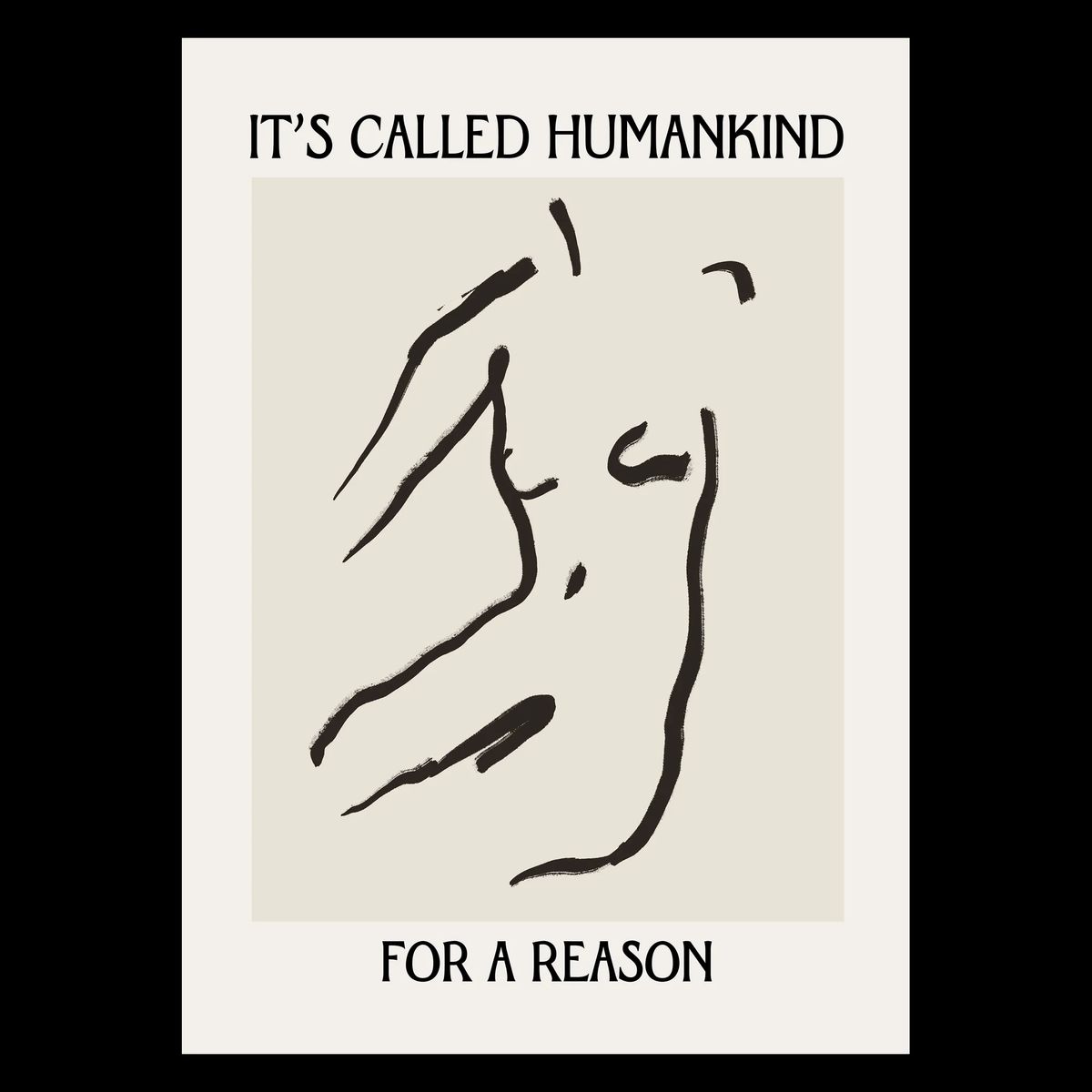 Humankind Plakat 30x42 cm (A3) / Ingen ramme