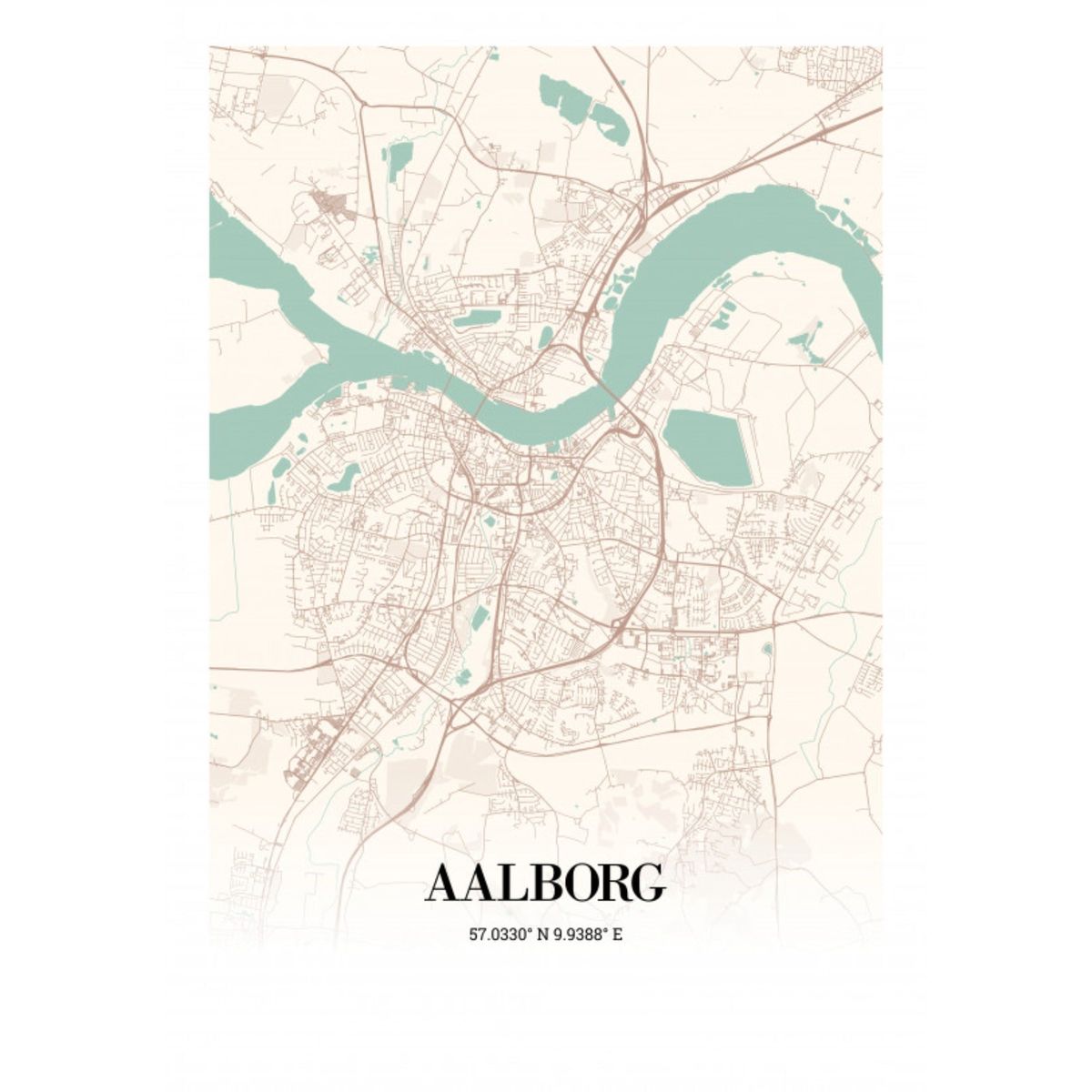 Aalborg 21x30cm (A4)