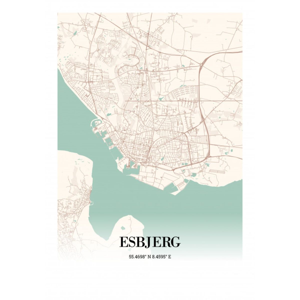 Esbjerg 21x30cm (A4)