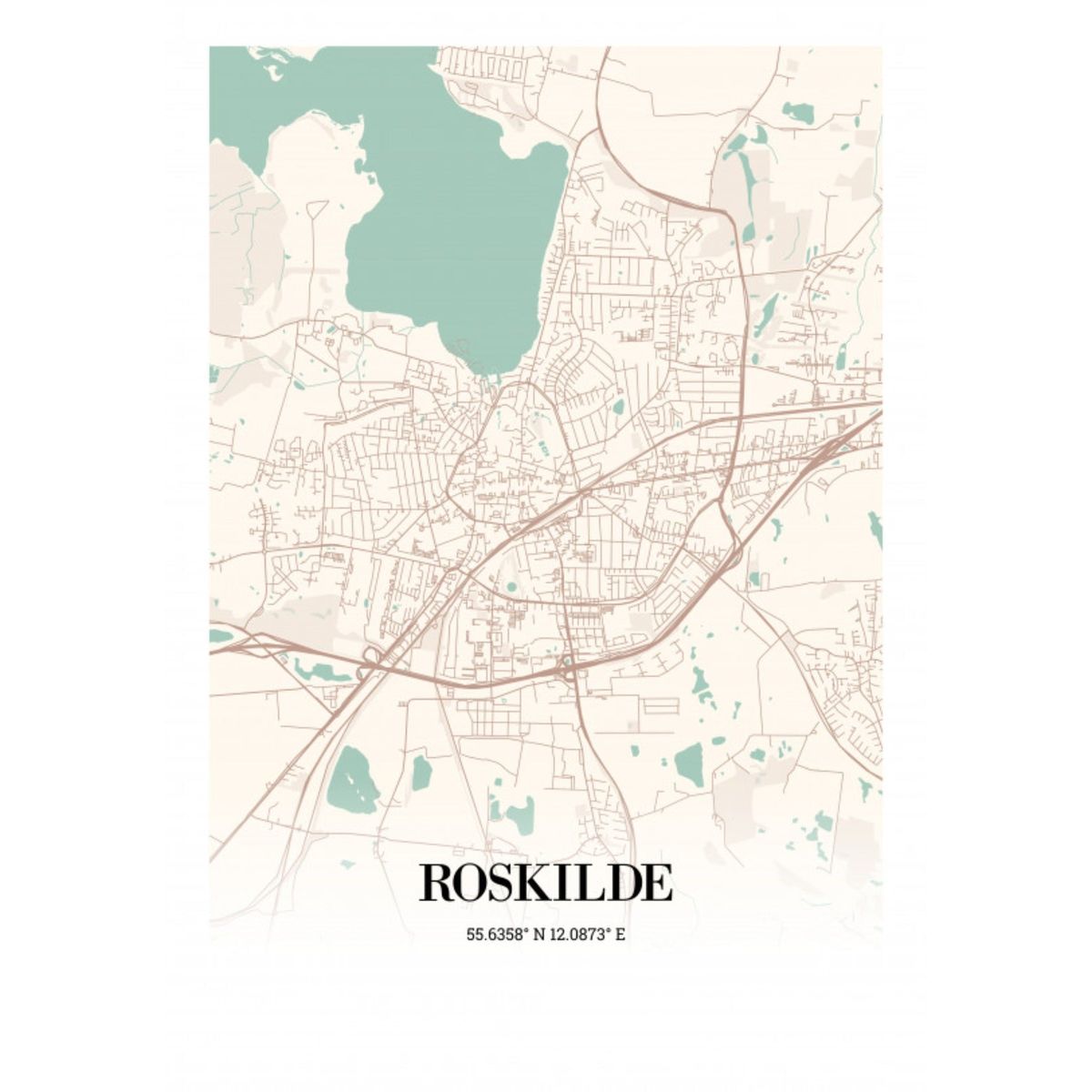 Roskilde 21x30cm (A4)