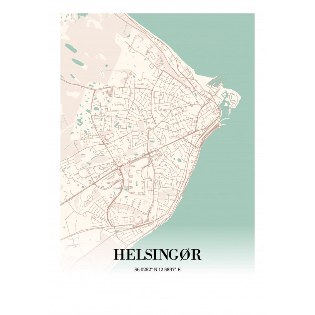 Helsingør 35x50 cm (B3)