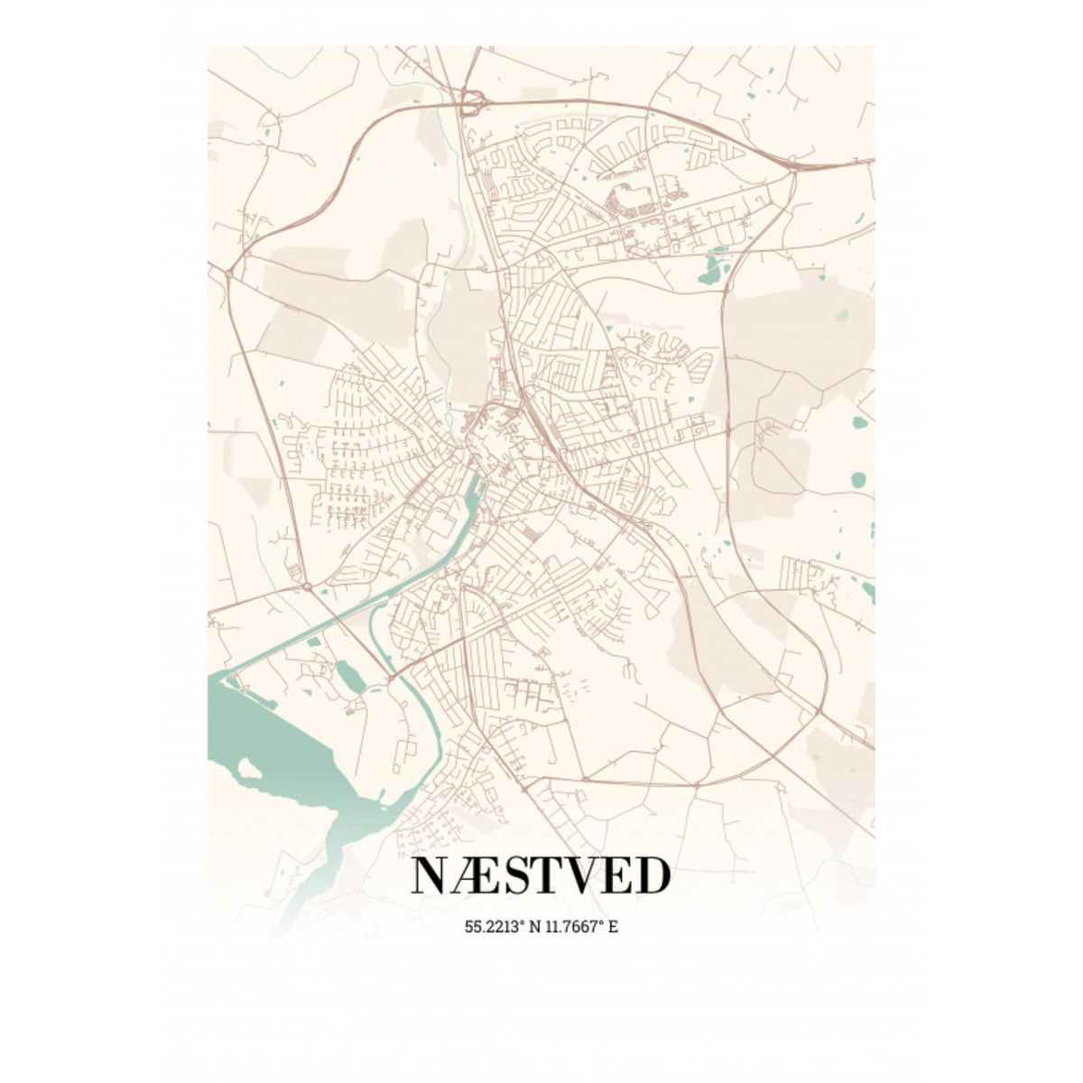 Næstved 21x30cm (A4)