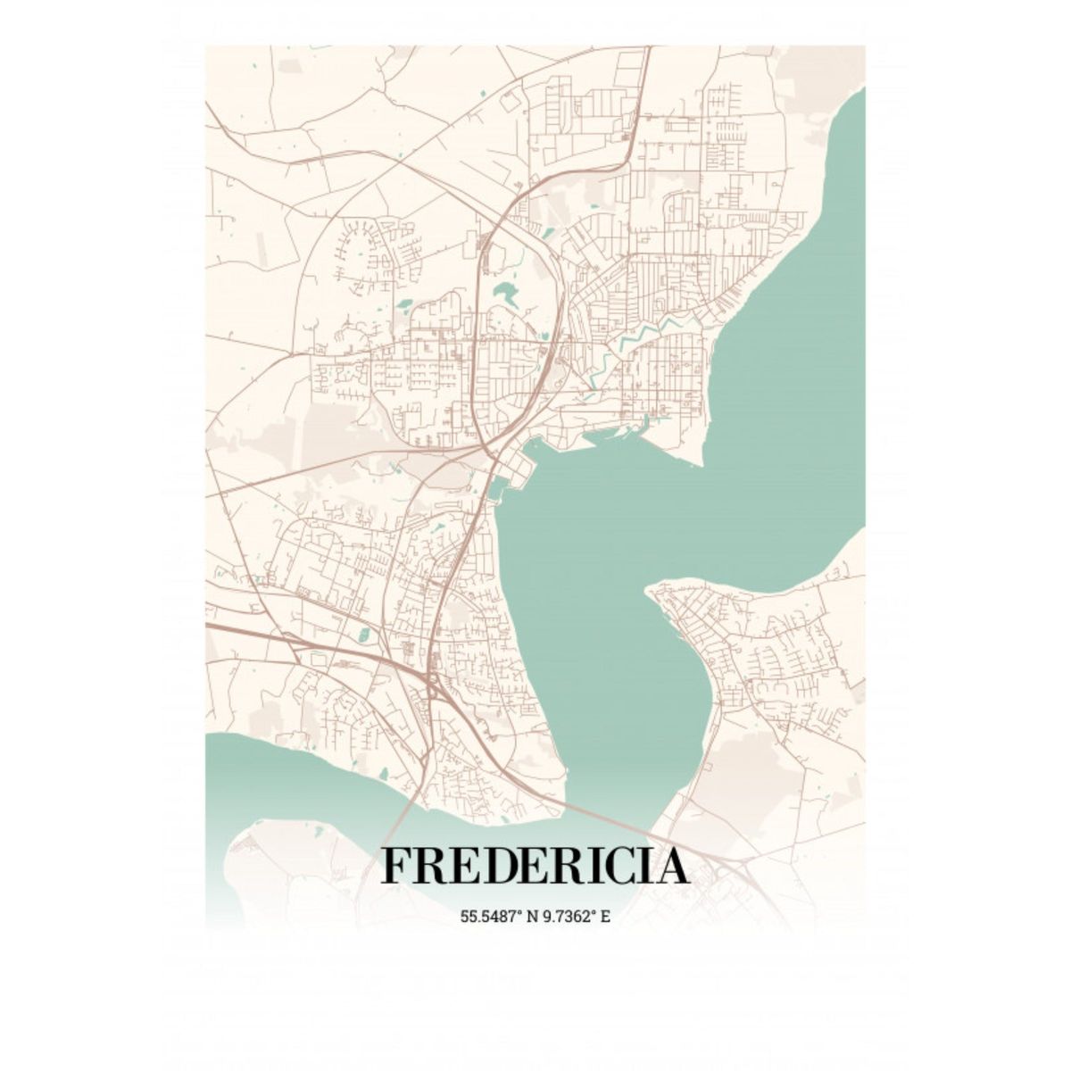 Fredericia 35x50 cm (B3)