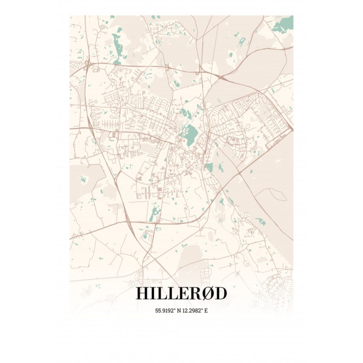 Hillerød 70x100 cm (B1)