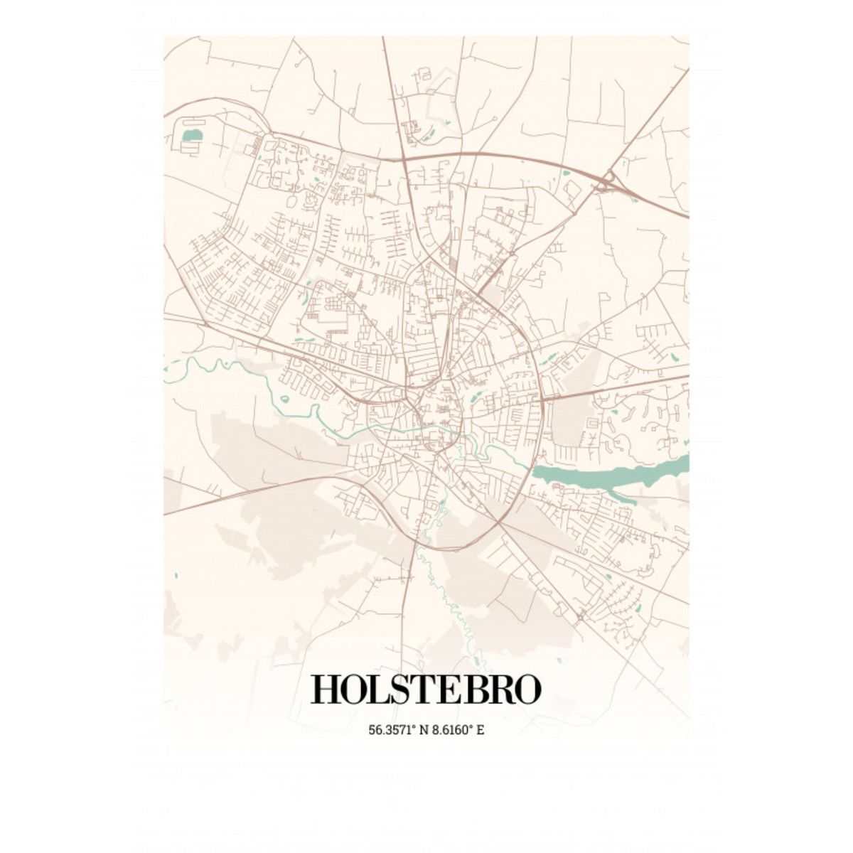 Holstebro 50x70 cm (B2)