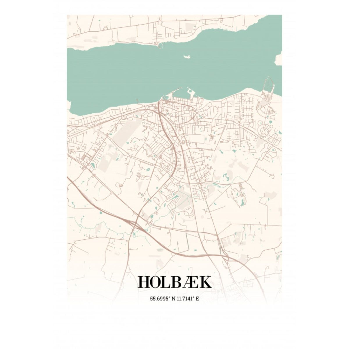 Holbæk 35x50 cm (B3)