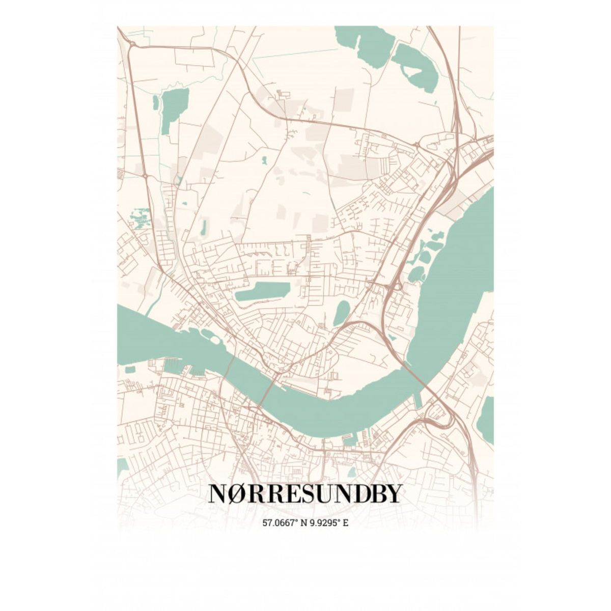 Nørresundby 50x70 cm (B2)