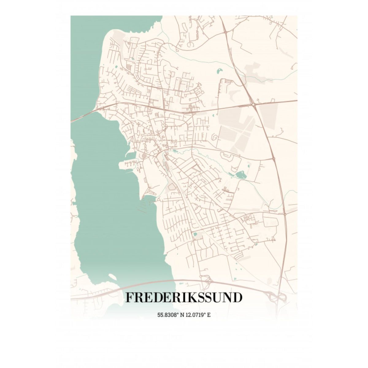 Frederikssund 60x84 cm (A1)