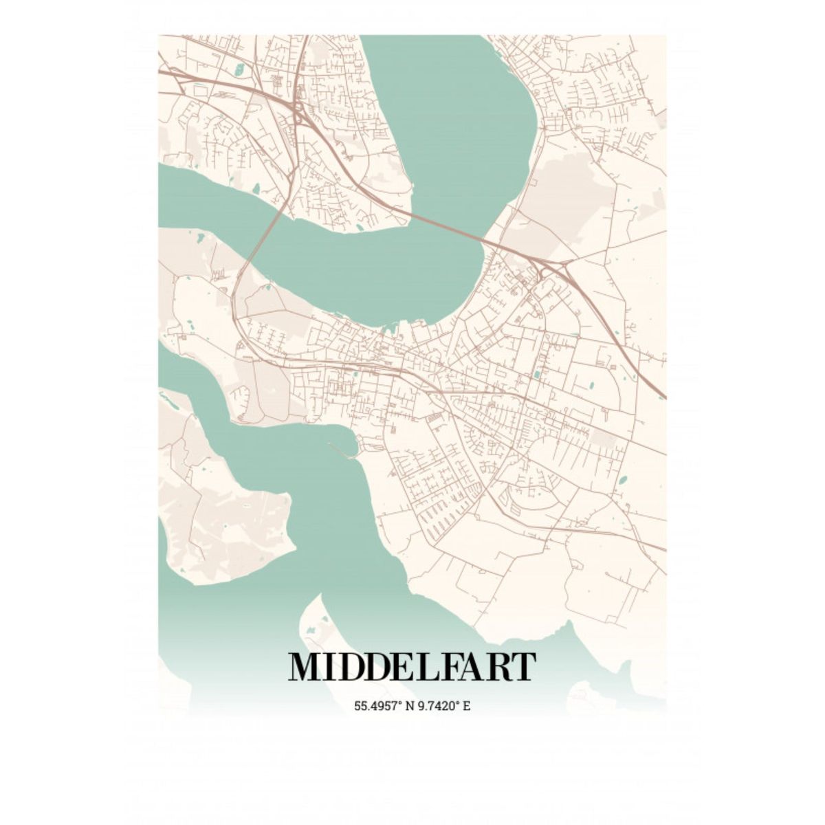 Middelfart 42x60 cm (A2)