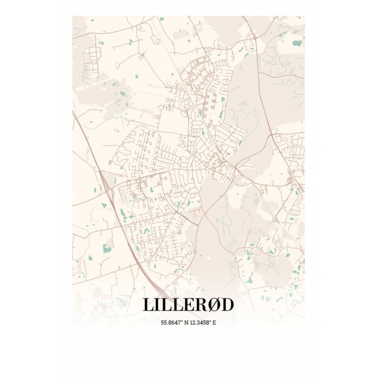 Lillerød 21x30cm (A4)