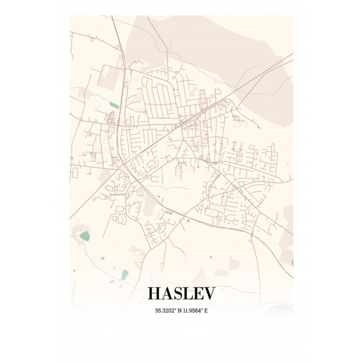 Haslev 42x60 cm (A2)