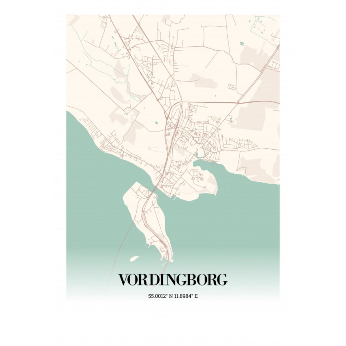 Vordingborg 35x50 cm (B3)