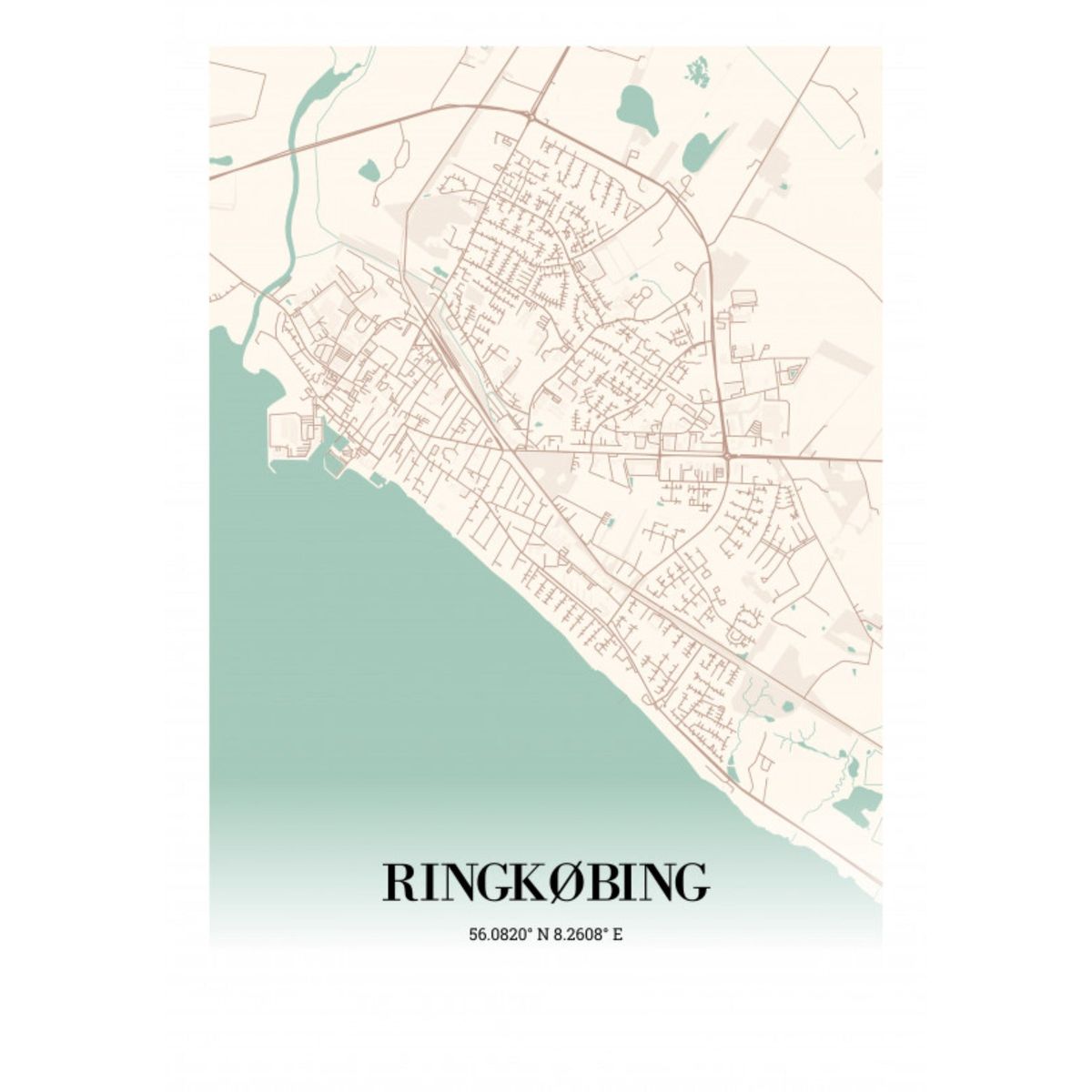 Ringkøbing 30x42 cm (A3)