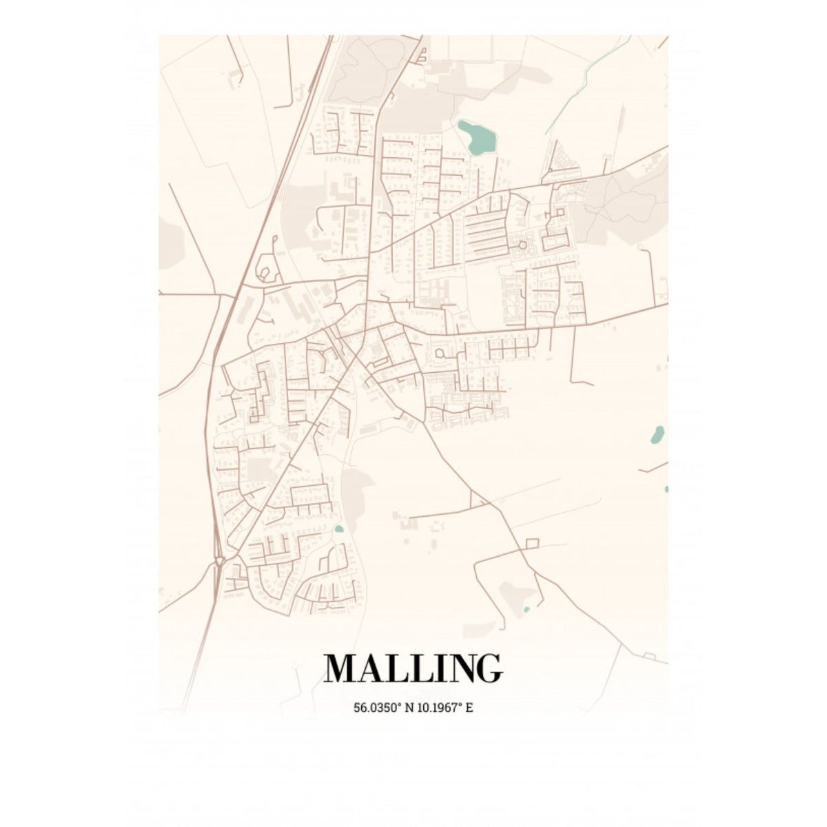 Malling 42x60 cm (A2)