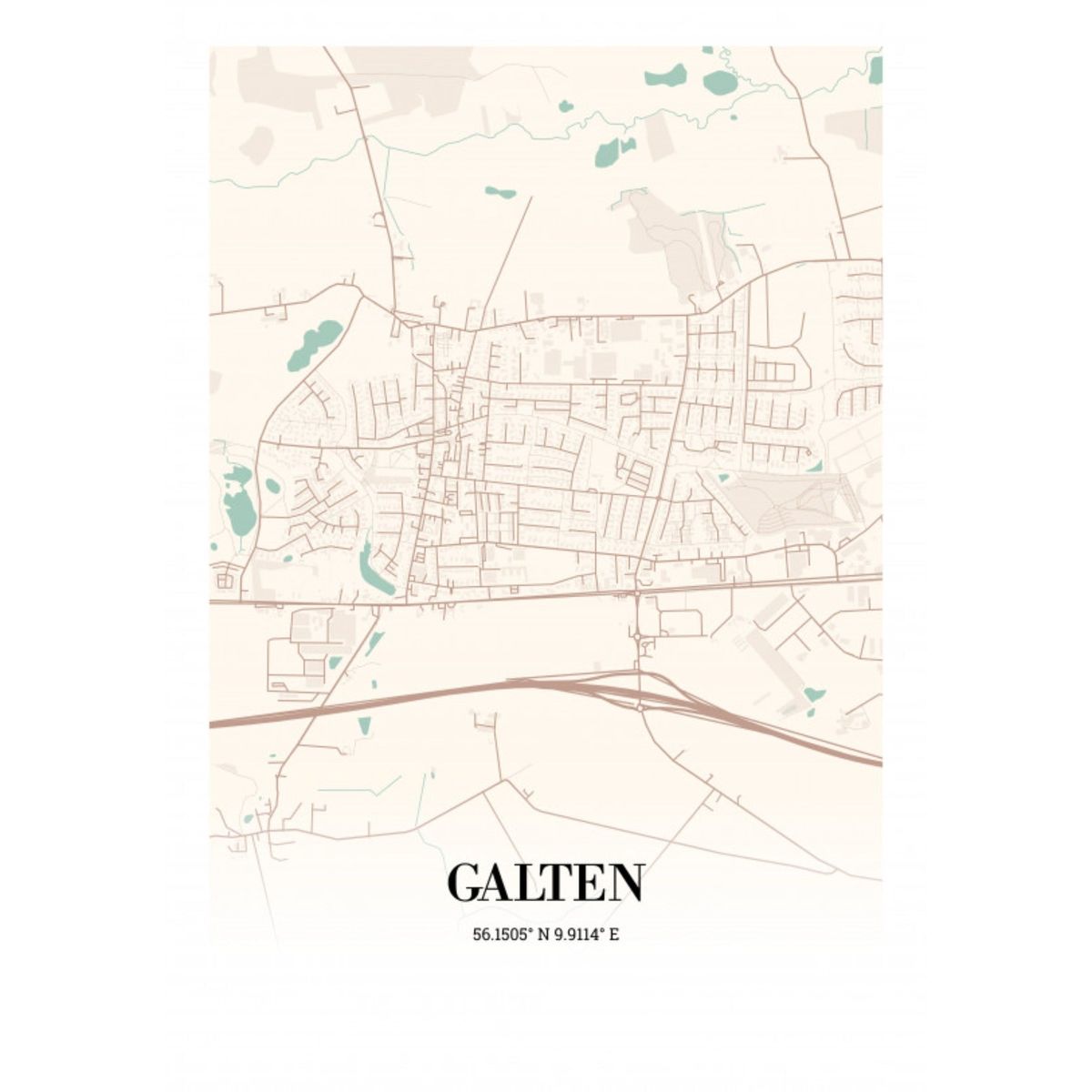 Galten 70x100 cm (B1)